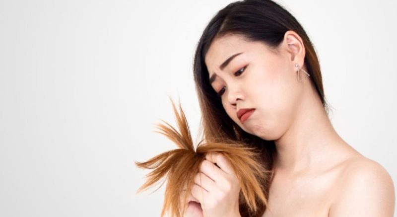 repairing damaged hair